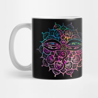 Wisdom Eyes of Buddha Mug